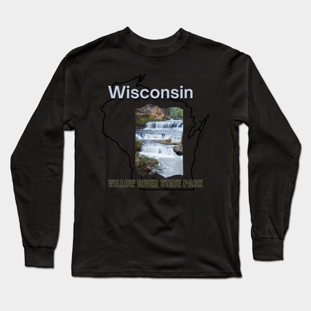 Willow river state park Long Sleeve T-Shirt by TeeText